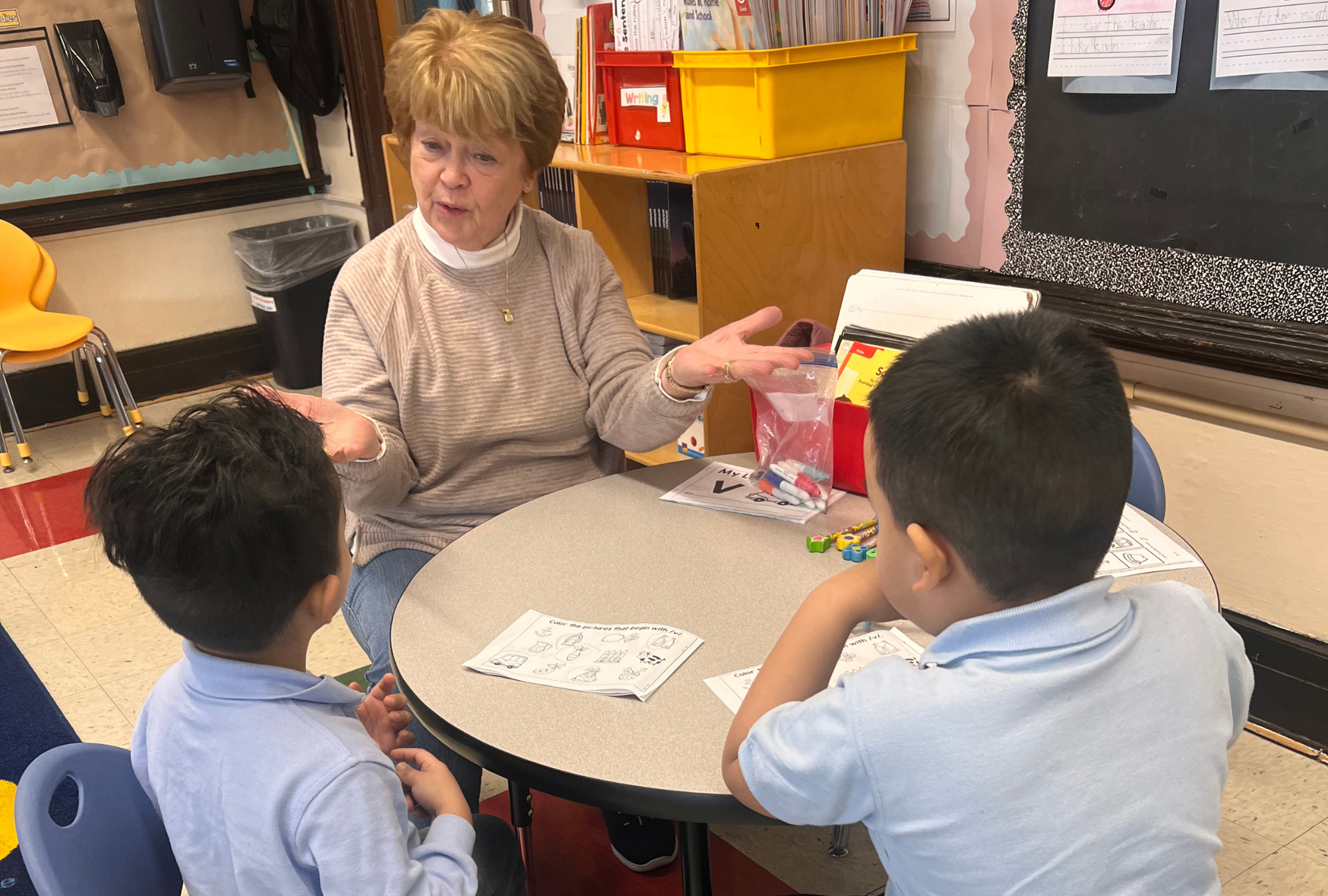 Reading buddies senior