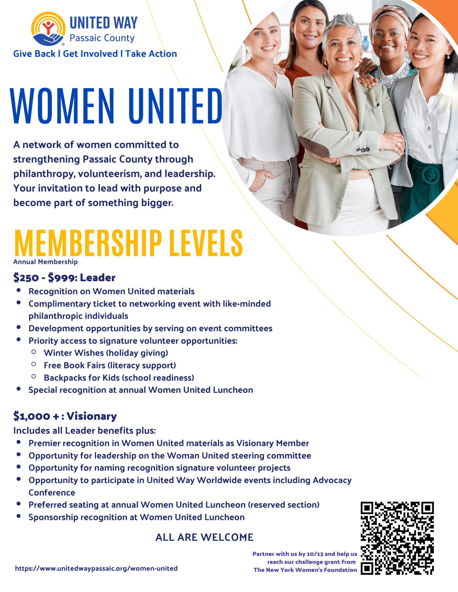 women united membership levels